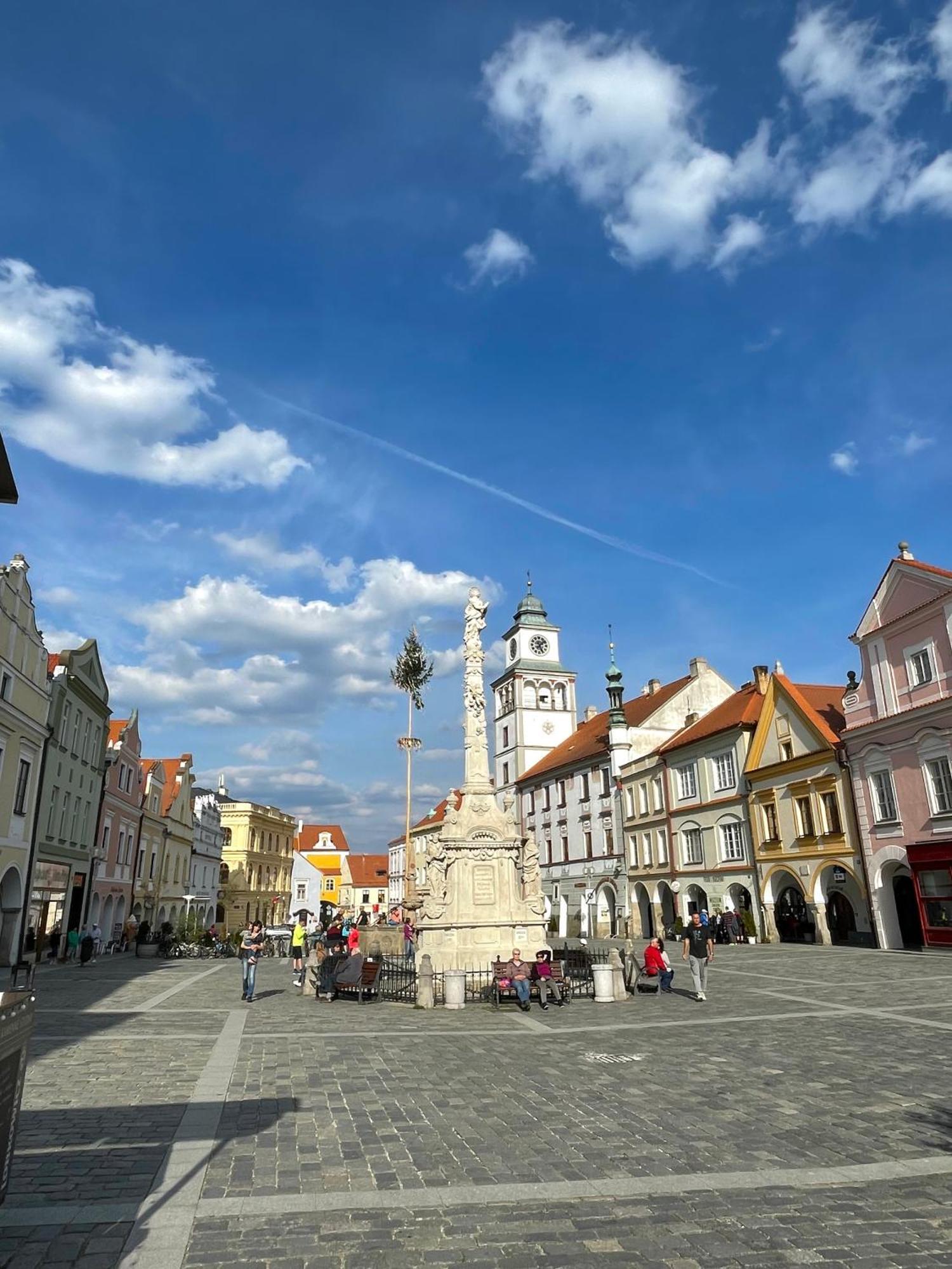 Penzion U Zameckeho Parku Třeboň Exteriör bild